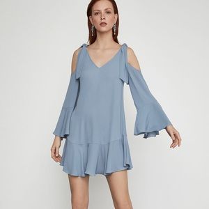 BCBG Ellison cold shoulder dress